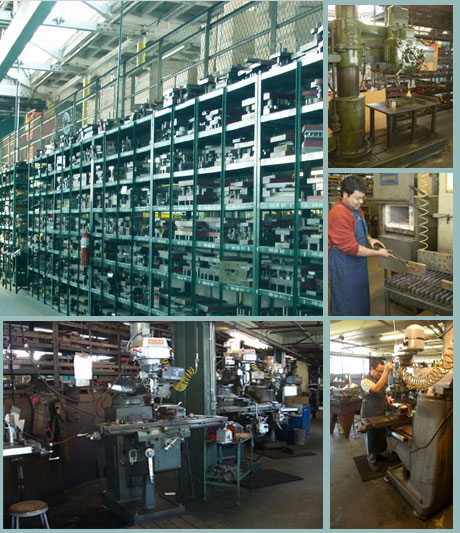 MPE's in-house Tool and Die Facility - we'll also store your dies at no charge